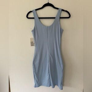 NTW Bumpsuit Anna Dress Powder Blue S